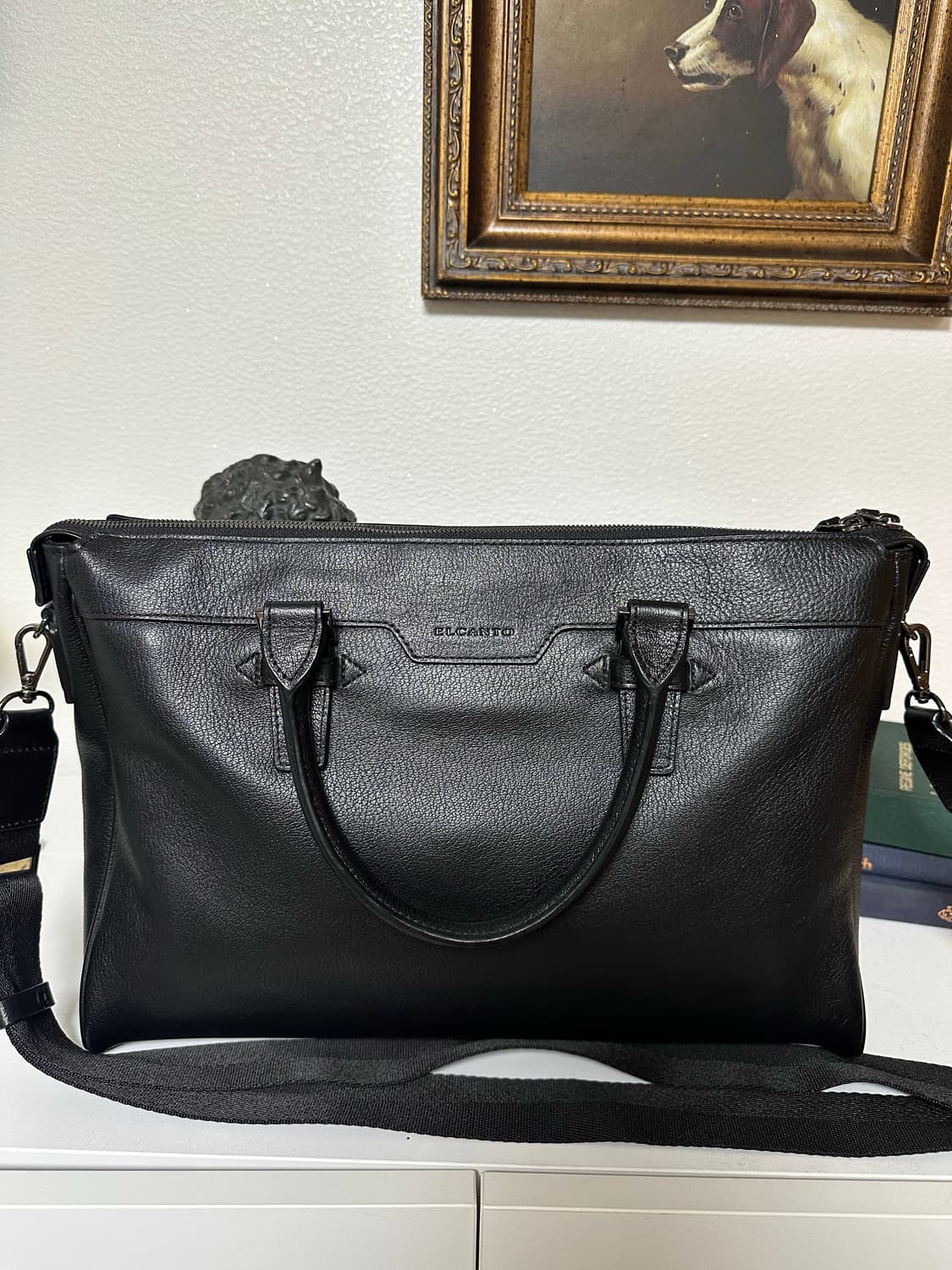 엘칸토 가죽 서류가방, 브리프케이스 팝니다 상품이미지6