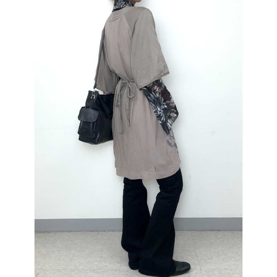 빈티지 브라운 오리엔탈 원피스 상품이미지4