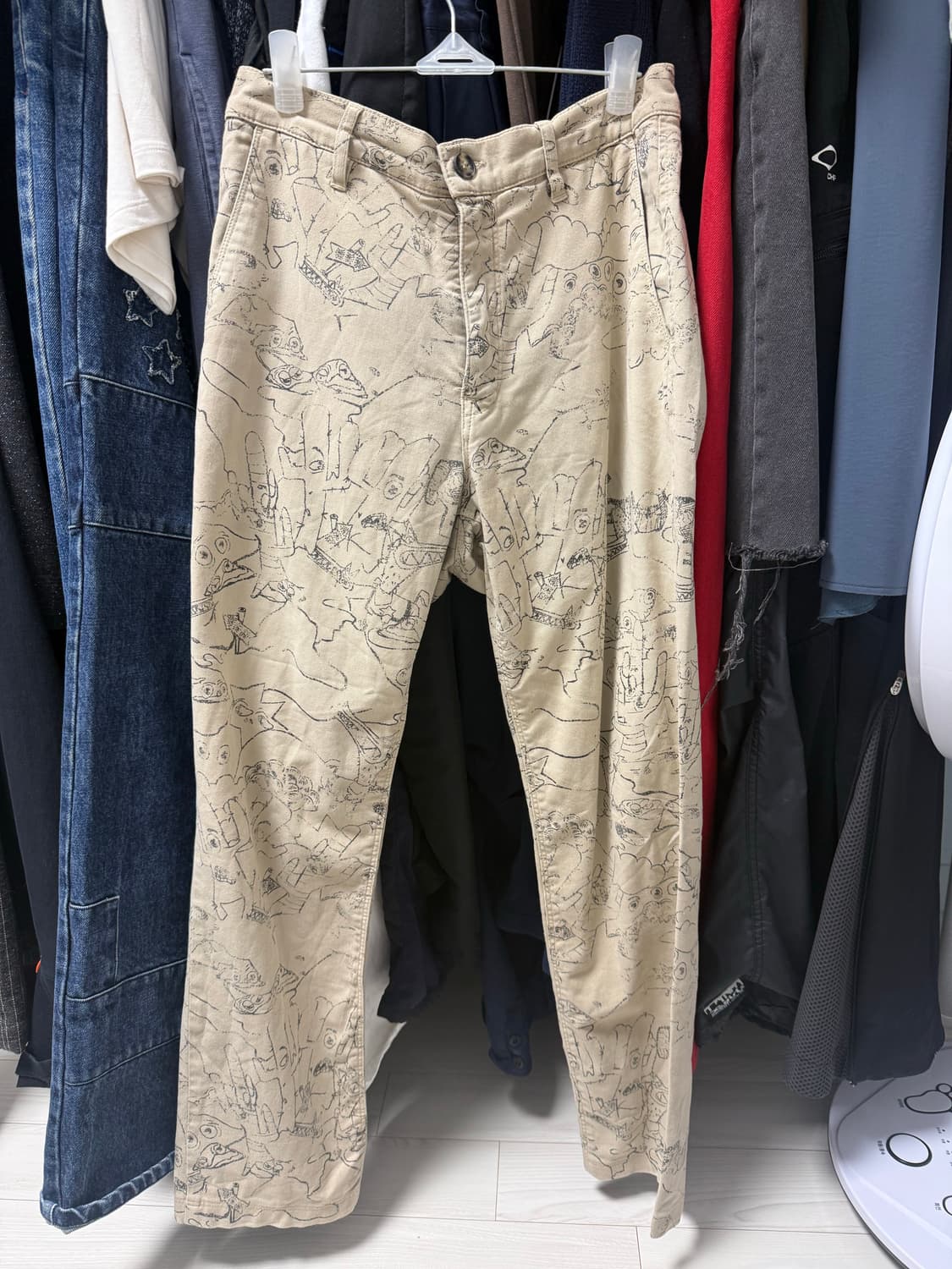겐조 12ss 프린티드 팬츠 상품이미지1