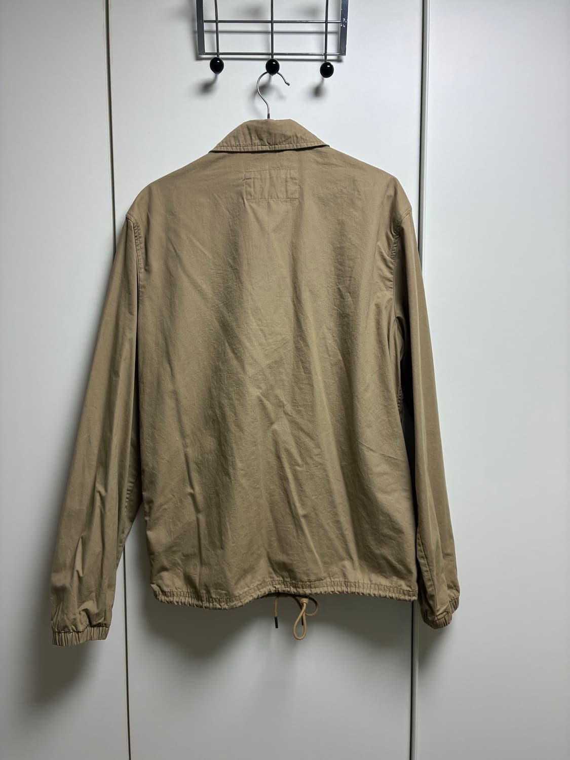 폴로 포플린 코치 자켓 베이지 M 상품이미지4