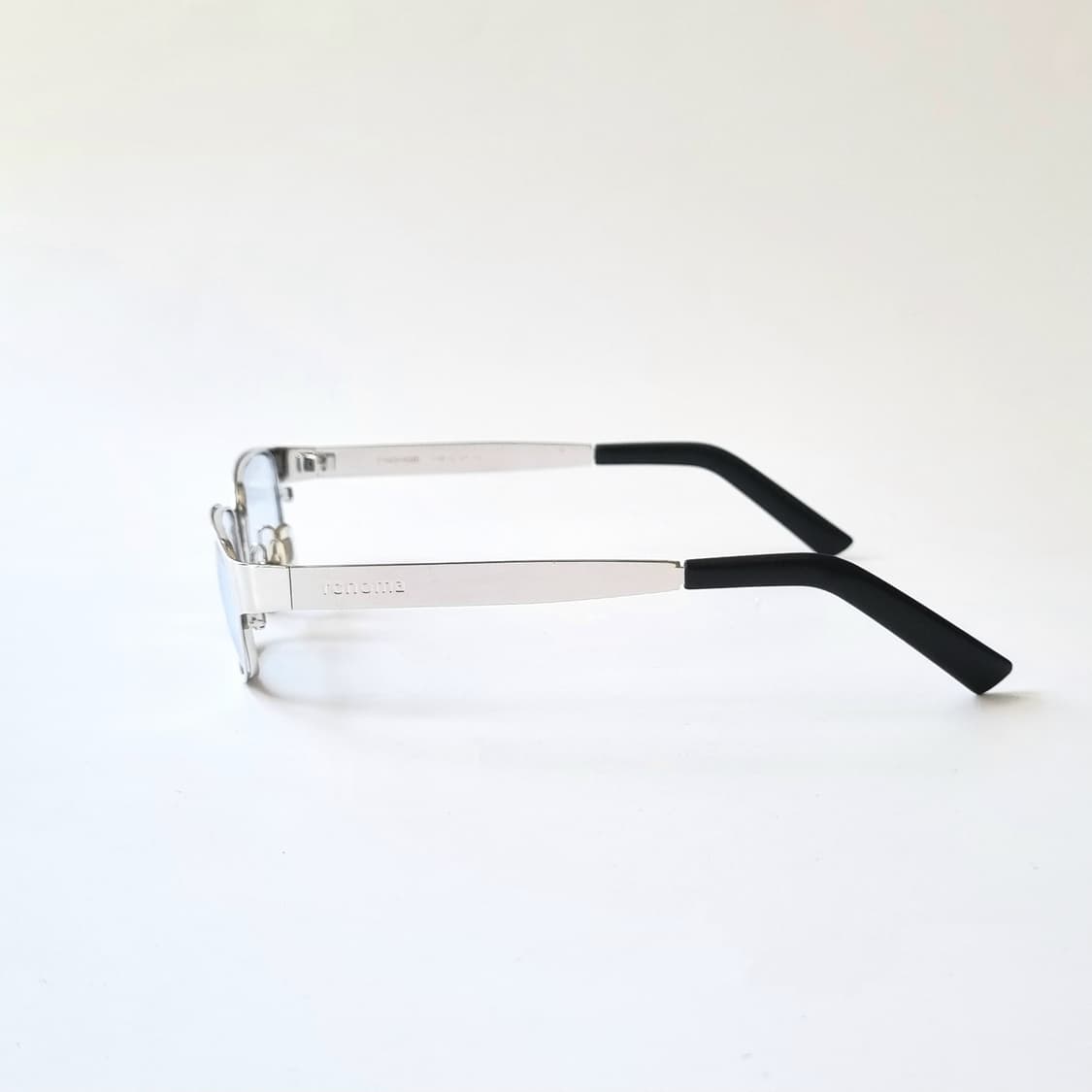 데드스탁 실버 메탈 슬림 프레임 긱시크 안경테 792 상품이미지4