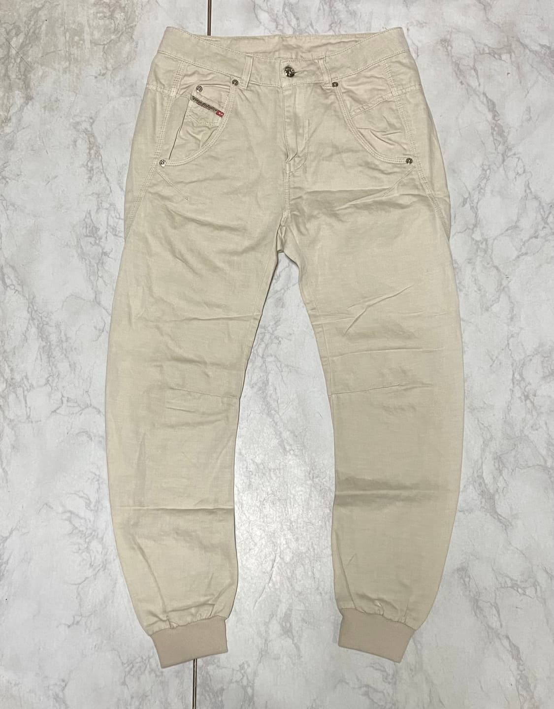 디젤 베이지 조거 팬츠 29 인치 상품이미지1