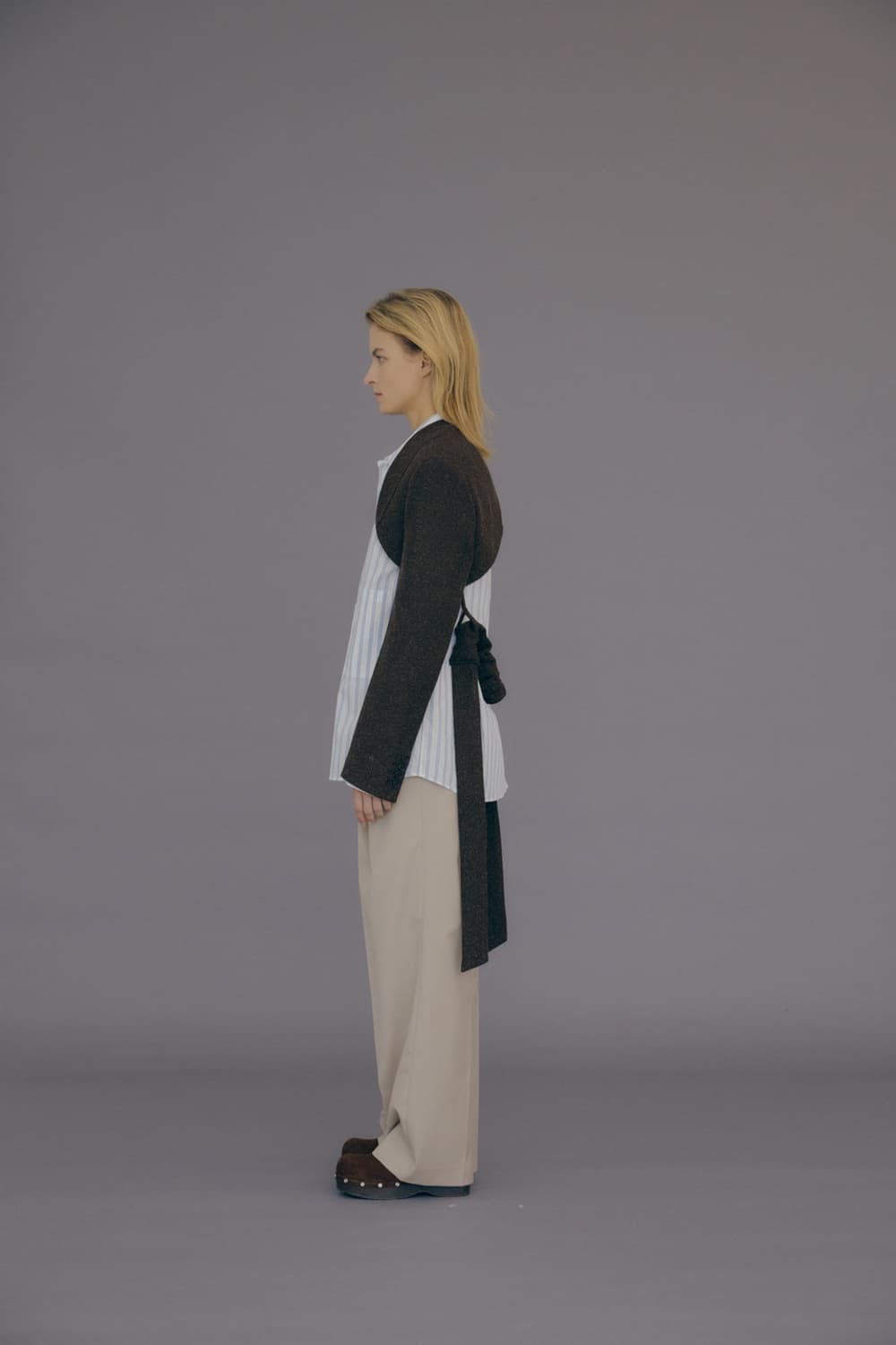 문선의 낮과밤~가죽볼레로자켓 상품이미지7