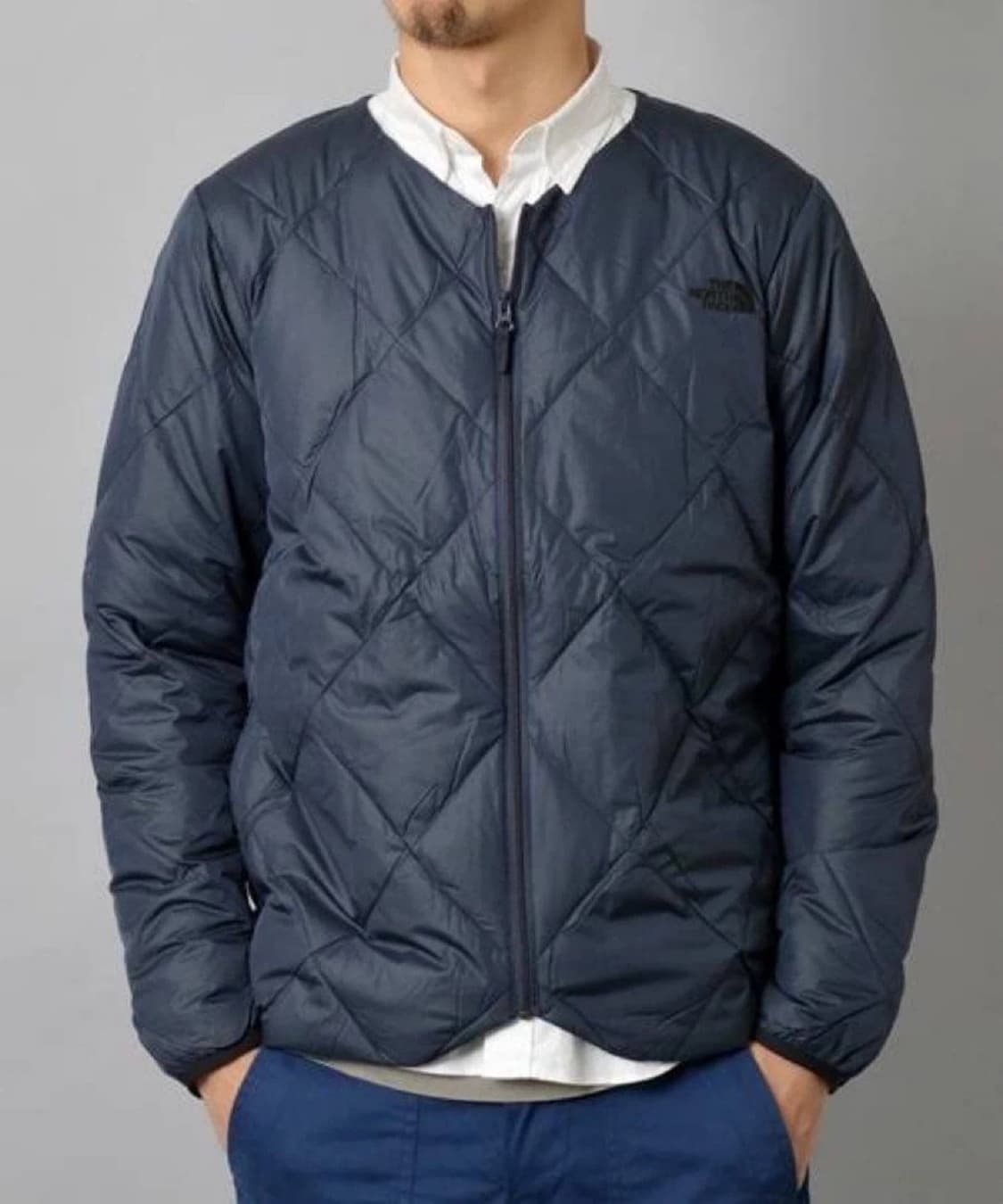 노스페이스 노 컬러 컴포트 가디건 다운 자켓 경량패딩 상품이미지1