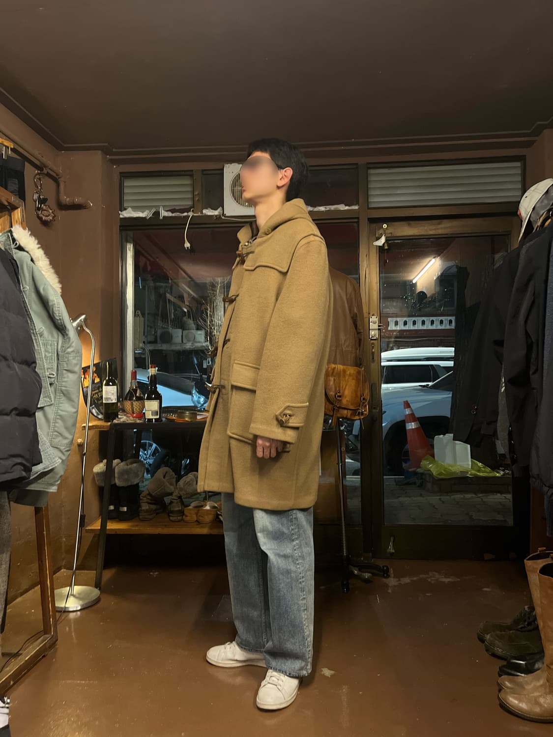 BURBERRY wool duffle coat L 상품이미지2