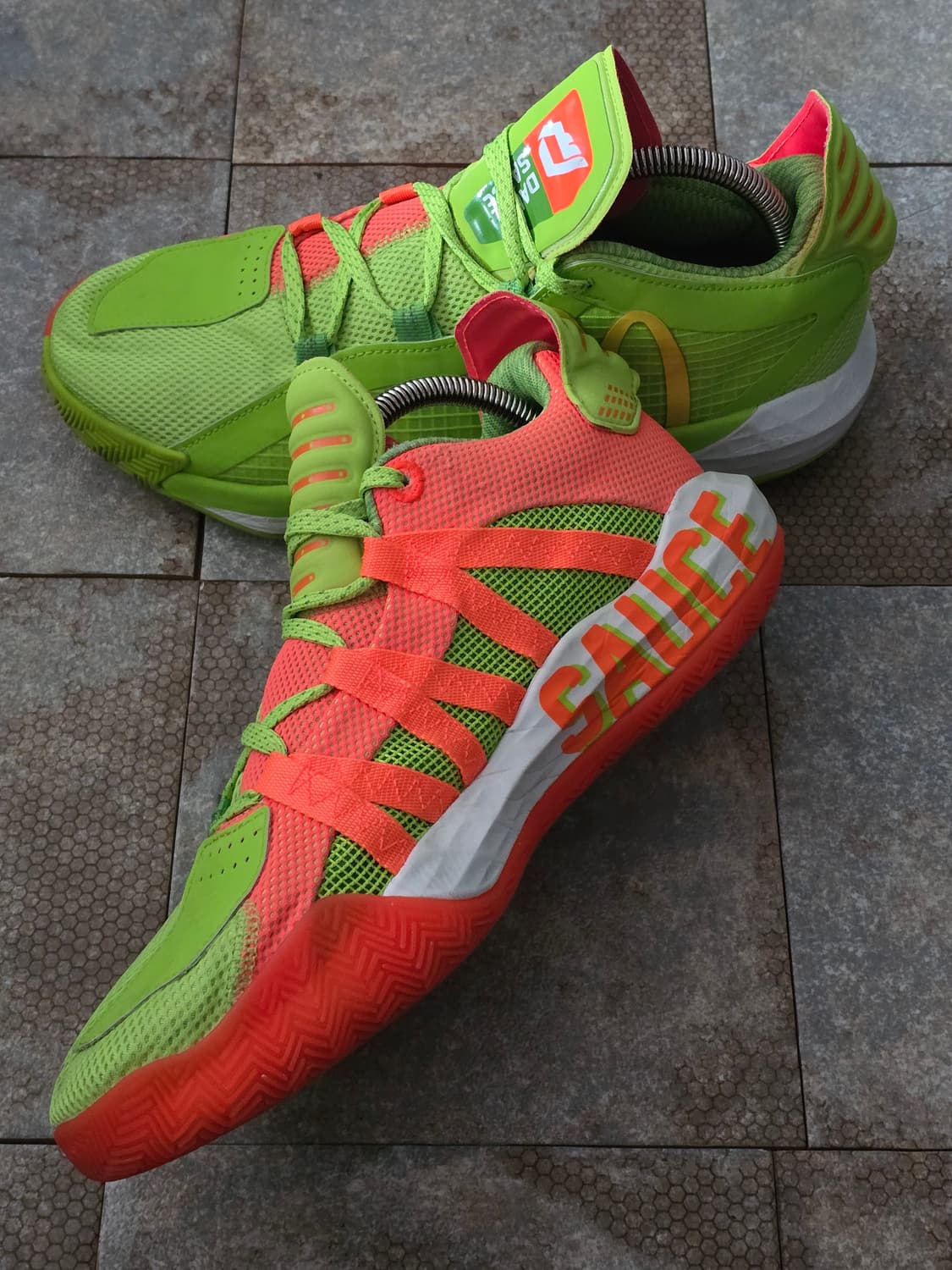 (270)아디다스 맥도날드 데임 6 상품이미지7