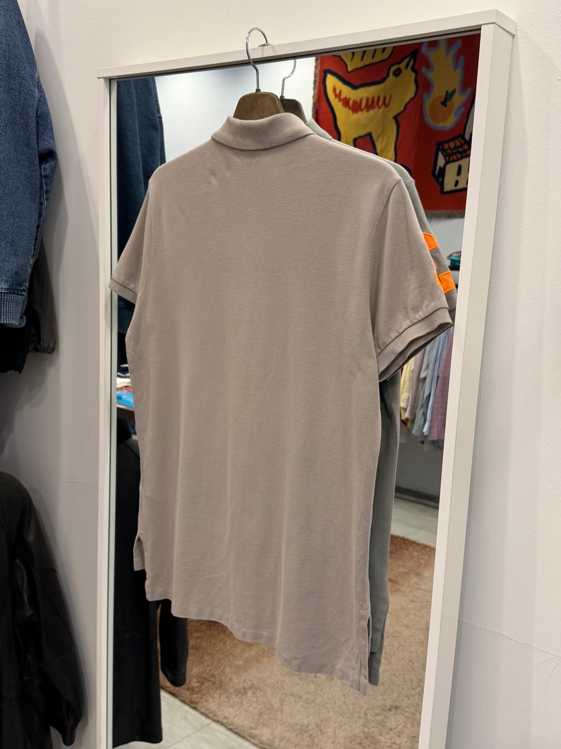 Polo RL 폴로 랄프로렌 빅포니 pk 반팔 티셔츠 (beige) 상품이미지4