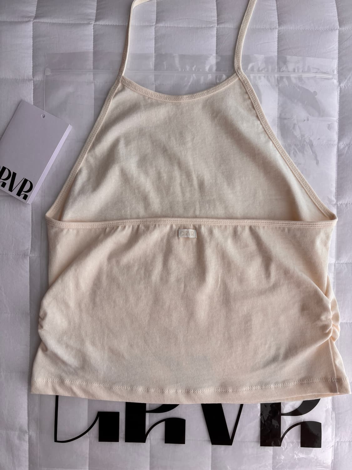 그로브 홀터탑 크림 새상품 택포 상품이미지4