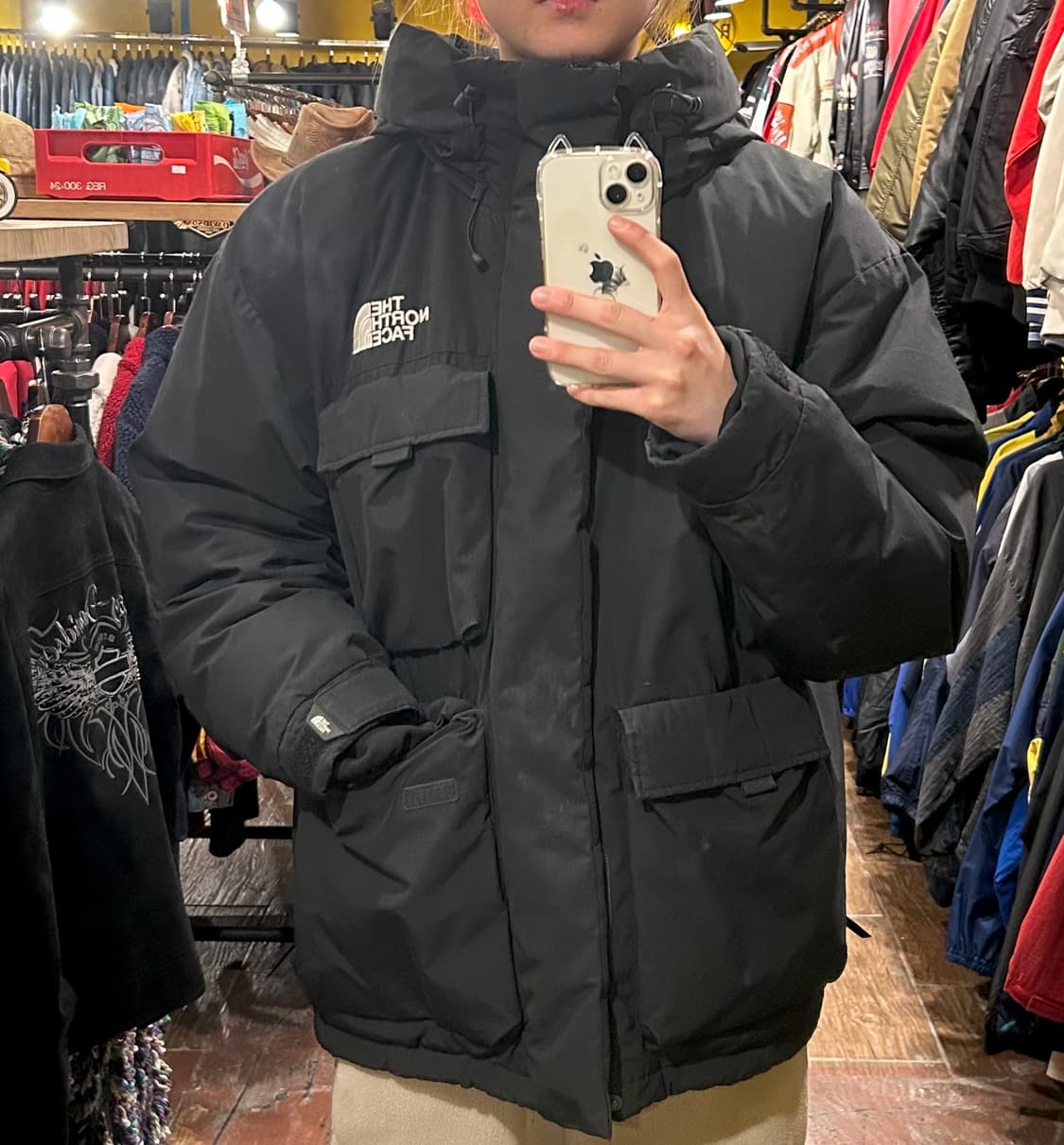 [HI] 노스페이스 패딩 블랙 상품이미지1