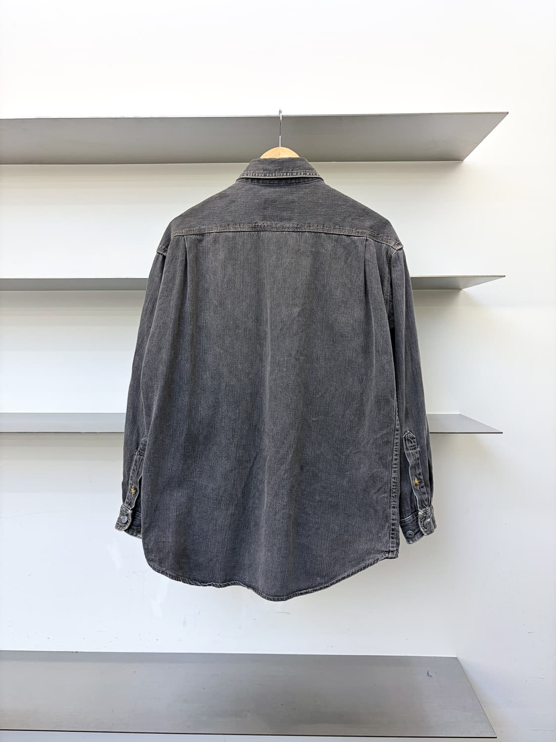 그린 에어 90s 투포켓 데님 셔츠 상품이미지3