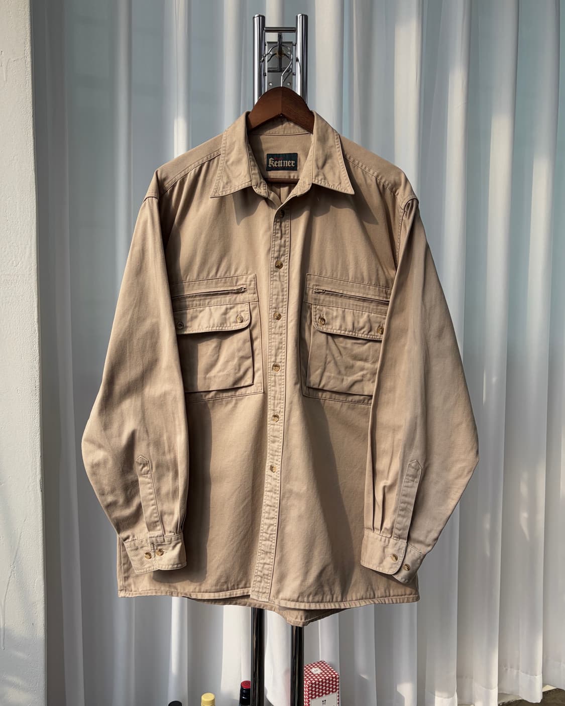 [2XL]Eduard Kettner 유럽 유틸리티 헌팅 워크 셔츠 상품이미지2