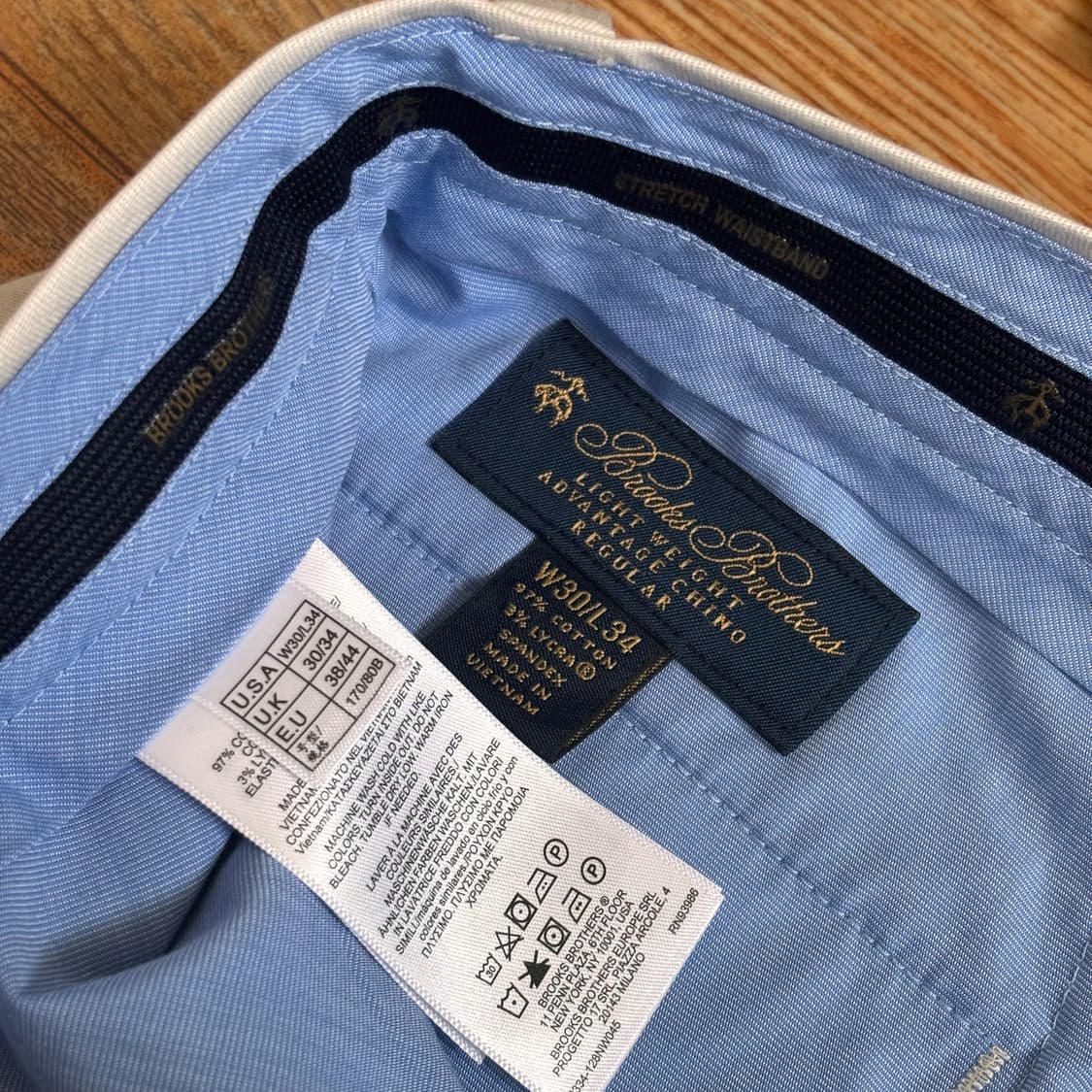 브룩스 브라더스 30 치노 면바지 레귤러 스트레치 클래식 젠틀 상품이미지5