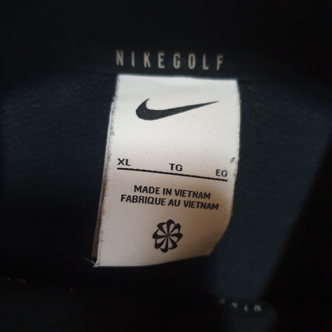 나이키골프 반집업 긴팔티XL 상품이미지3