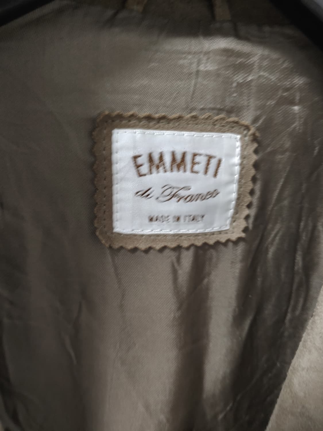 엠메띠 (EMMETI) 남성  스웨이드 블레이저 자켓-50사이즈 상품이미지6