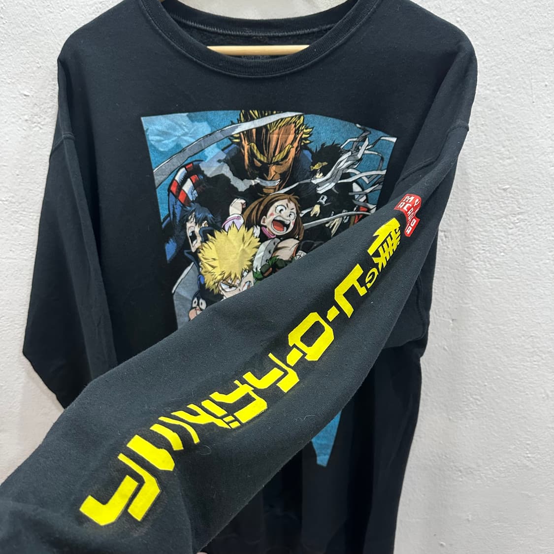나의히어로아카데미아 라이센스 프린팅 스웻셔츠L 상품이미지3