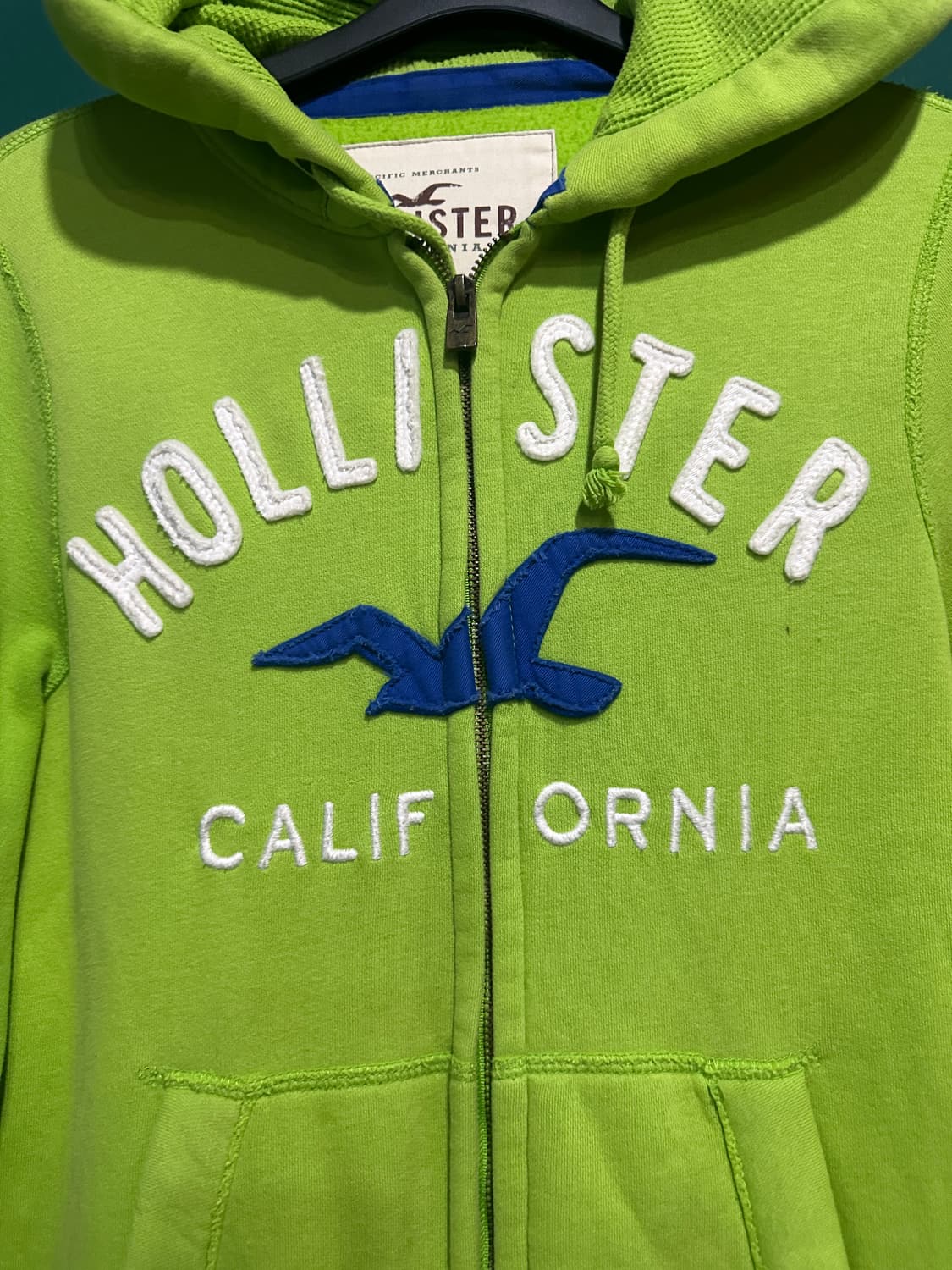 홀리스터 후드집업 라임S 상품이미지4