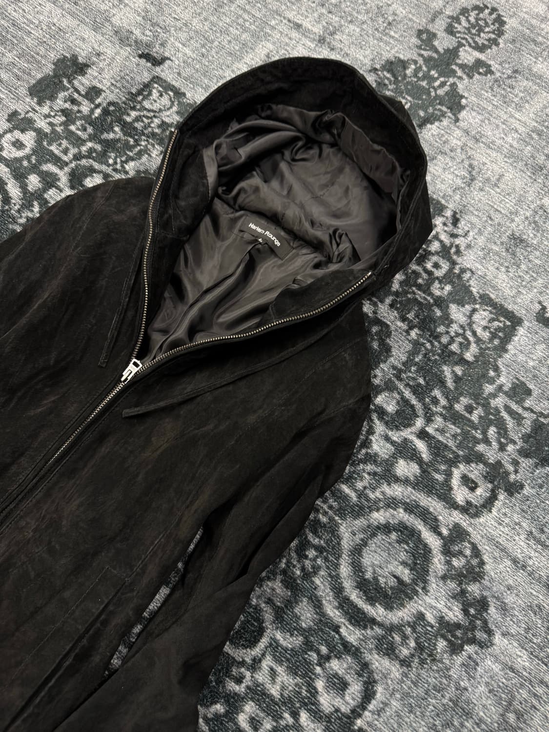 Harlem rounge pig skin suede hood jacket 상품이미지3