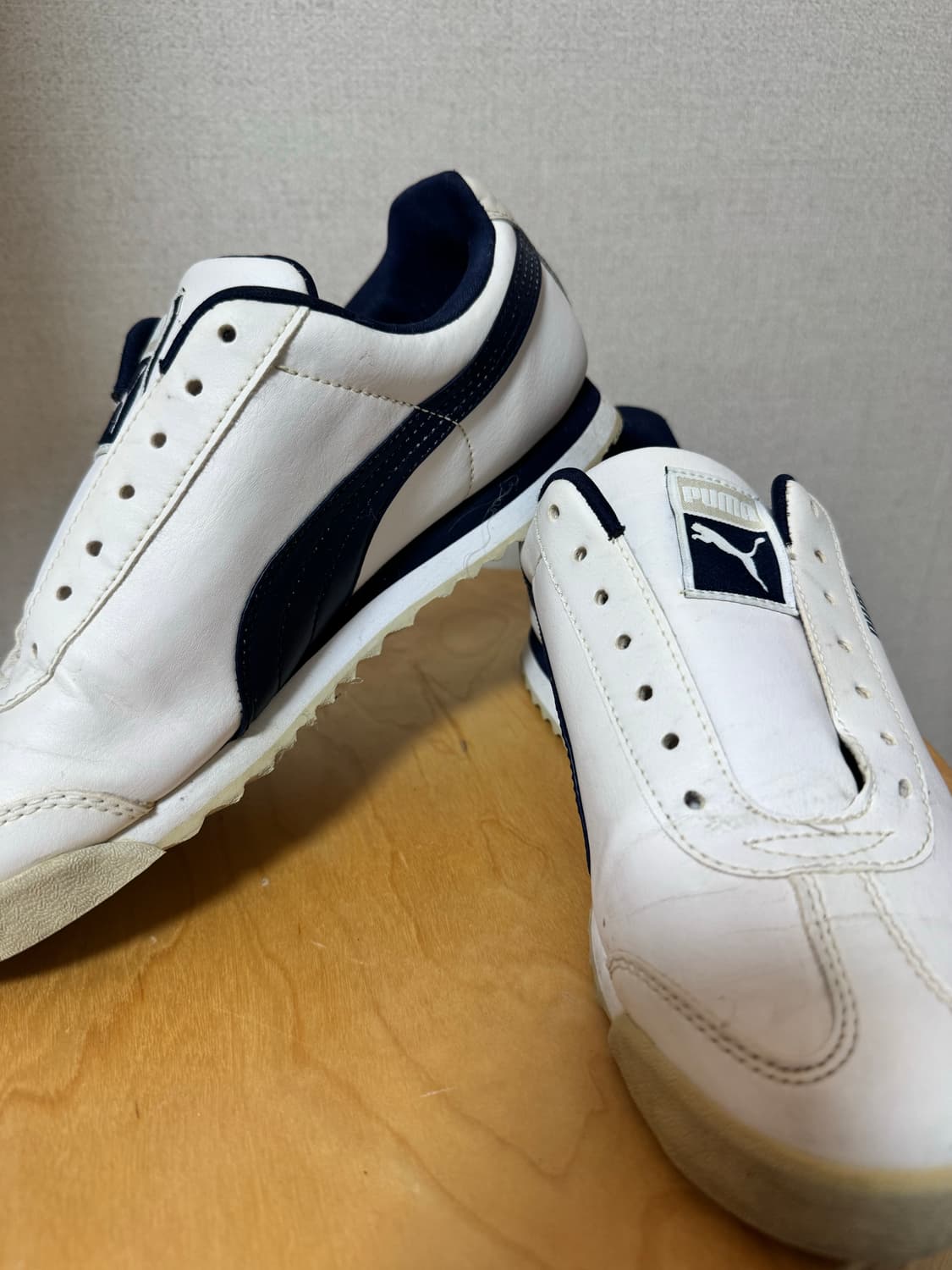 푸마 로마 흰색 운동화 240 팝니다! 상품이미지4