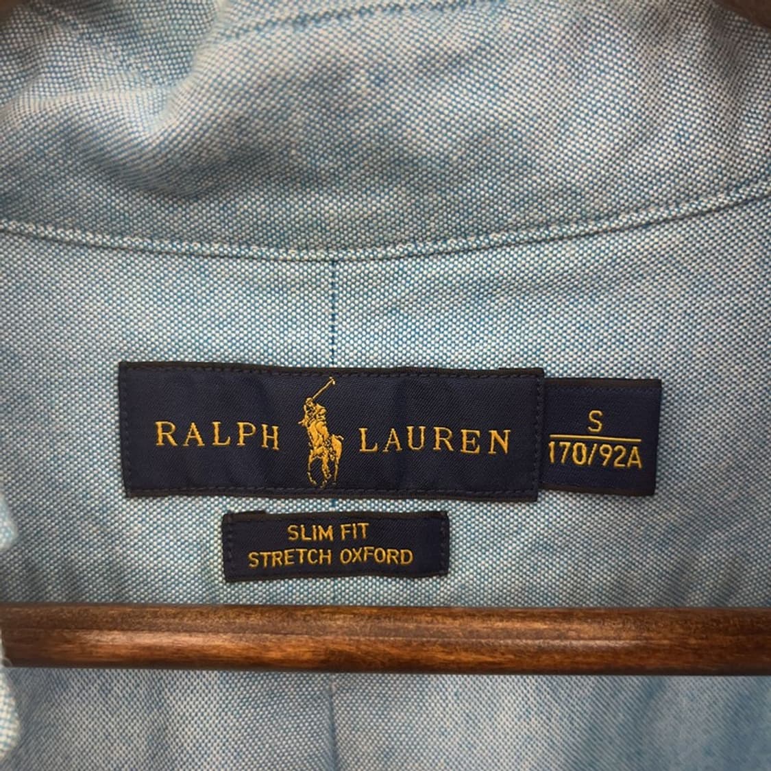 폴로 랄프로렌 멀티포니 옥스포드 연하늘 셔츠 S C09389 상품이미지5