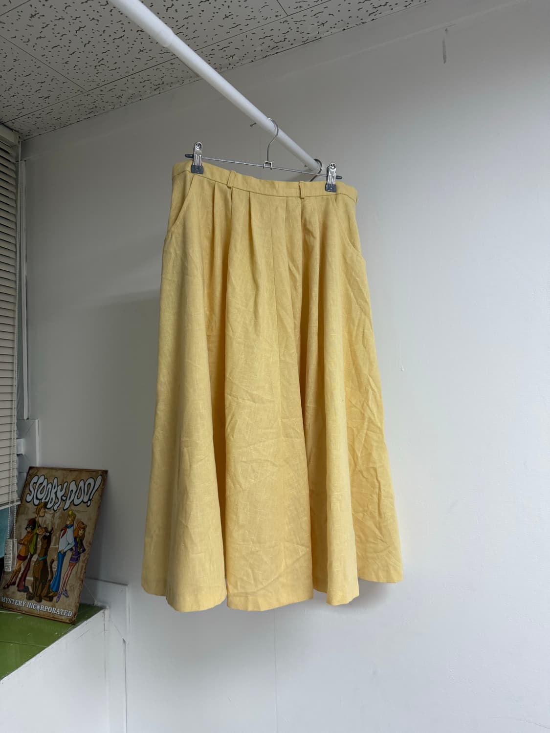 Europe linen skirt 상품이미지2