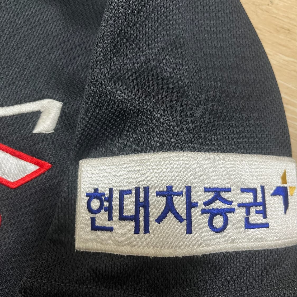 기아 타이거즈 어웨이 기능성 반팔 야구 유니폼 [블랙/레드] S/85 상품이미지6