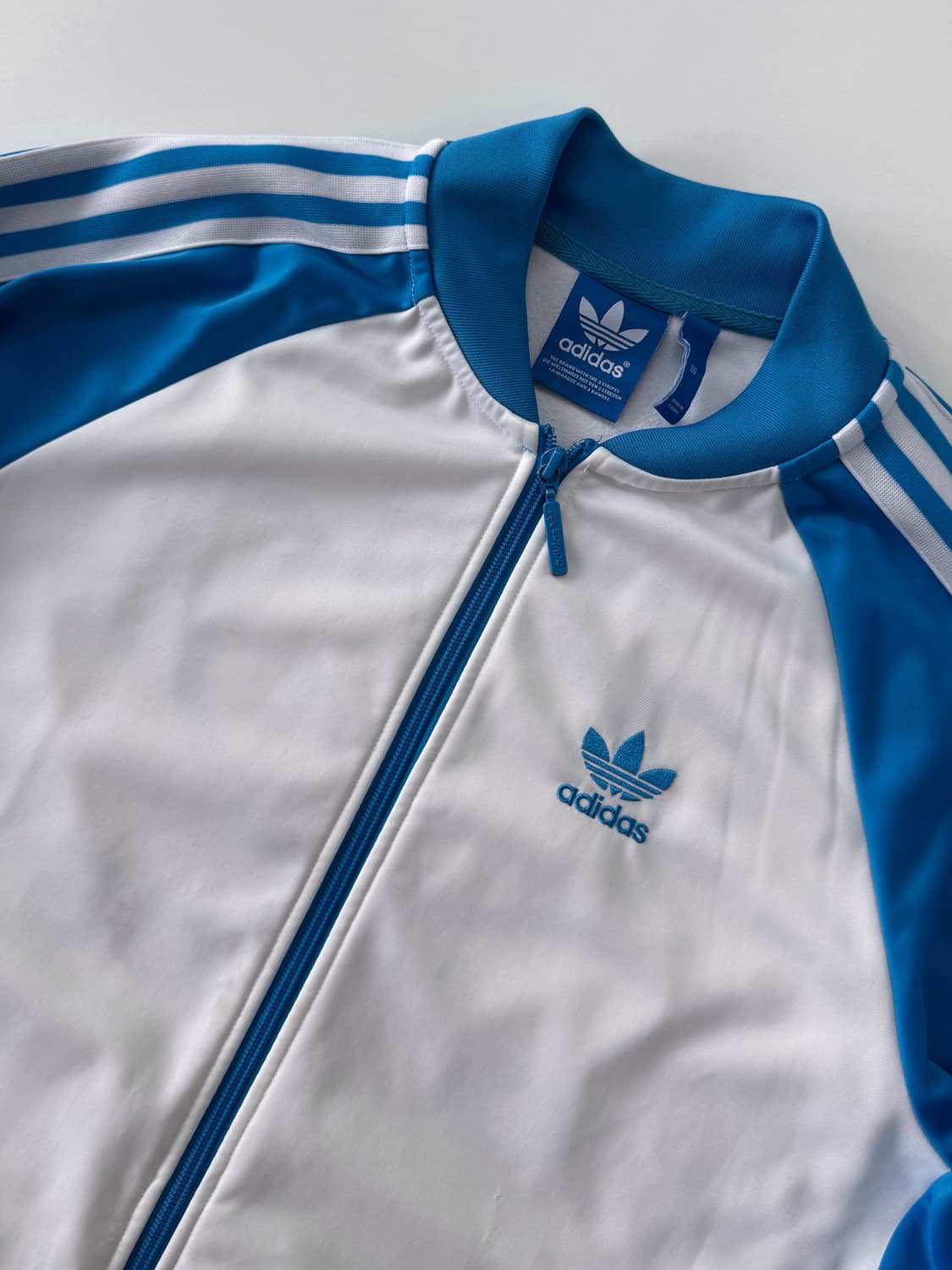 아디다스 루즈핏 흰 파 니고베어 파이어버드 트랙 져지 상품이미지3