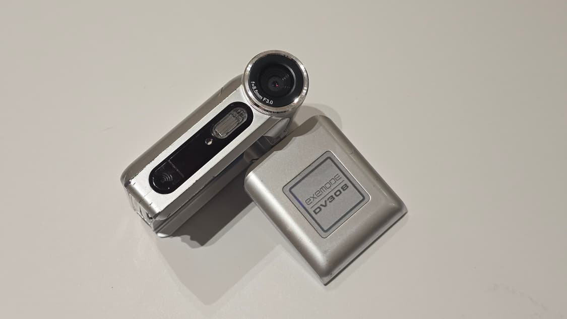 산요 작티st 빈티지 디카 캠코더 exemode DV308 본체만/작례  상품이미지1