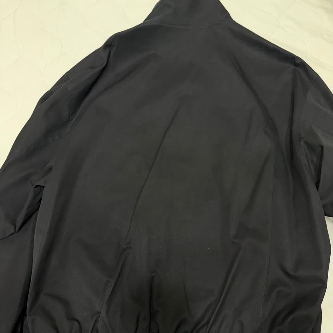 오라리 워시드 핀스 실크 샴브레이 블루종 블랙 5사이즈 상품이미지7