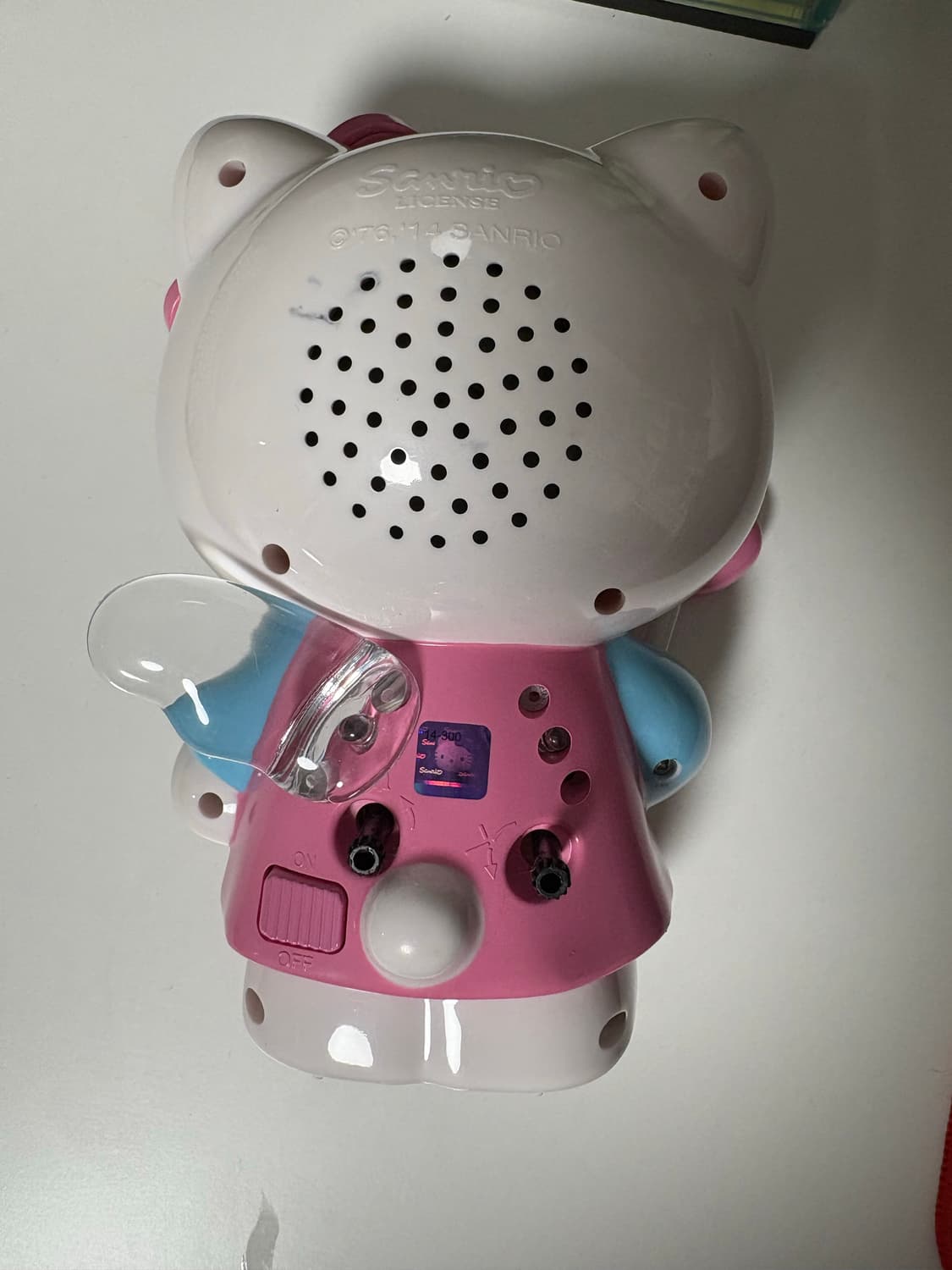 고전) 헬로키티 탁상시계 핑크 상품이미지3