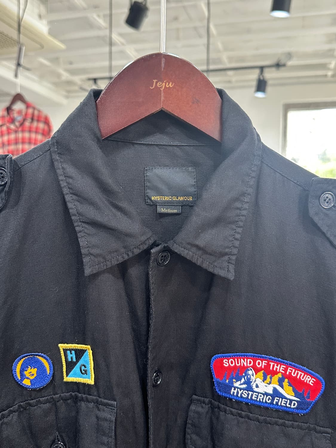 Hysteric glamour patch work shirts 상품이미지3