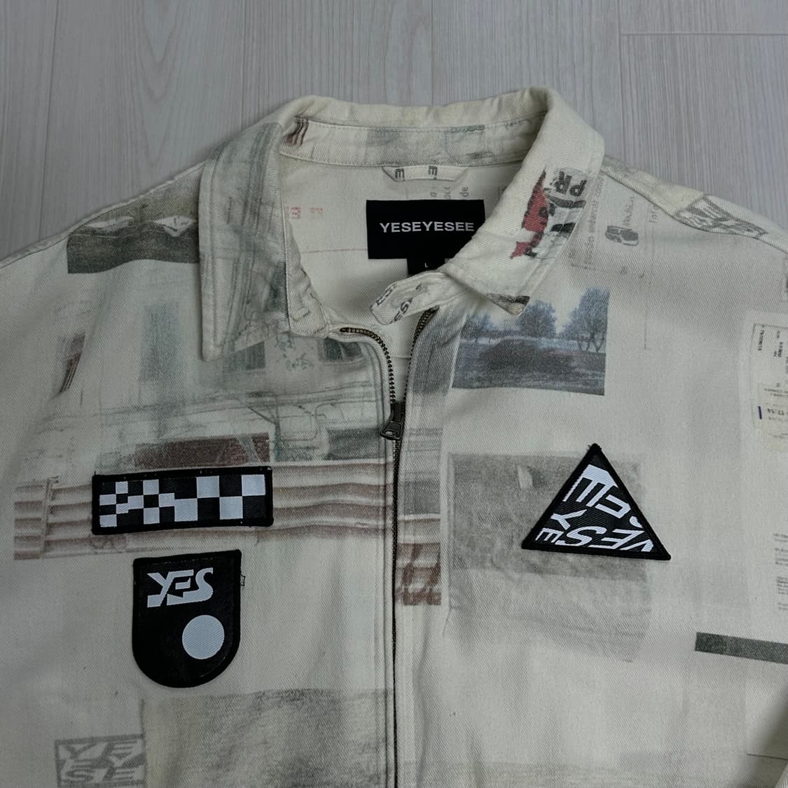 예스아이씨 패치자켓 상품이미지3