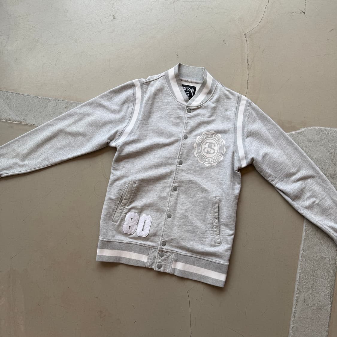 00s 스투시 기어 바시티 자켓 상품이미지1