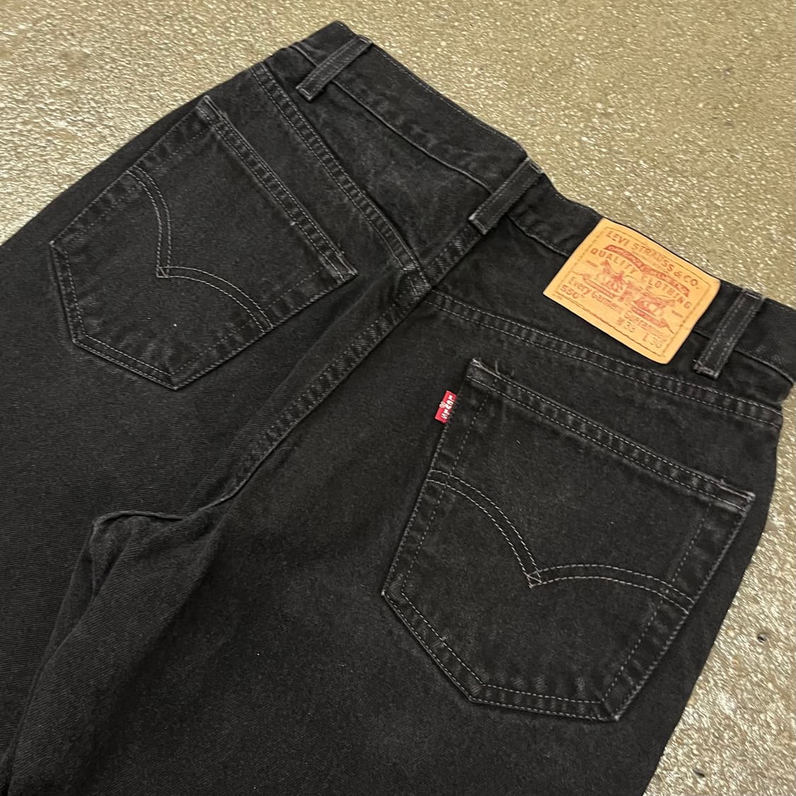 90s Levis550 블랙진 (30“) 상품이미지2