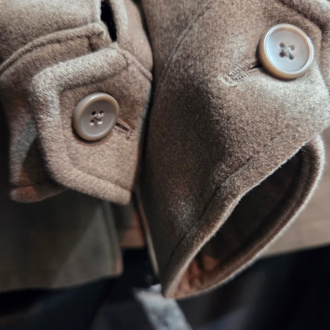 유니클로 싱글칼라 쇼트 블루종 상품이미지7