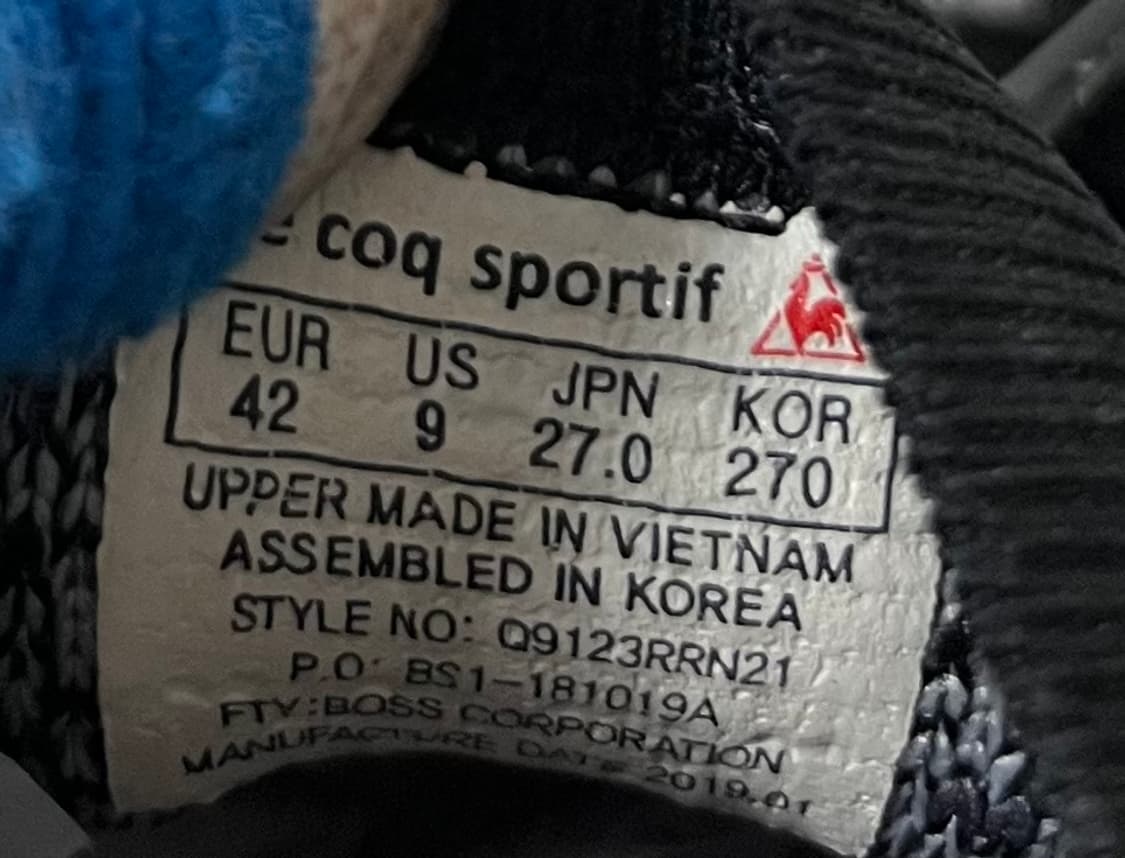 270 르꼬끄 런플로우 러닝화 운동화 정품 상품이미지5