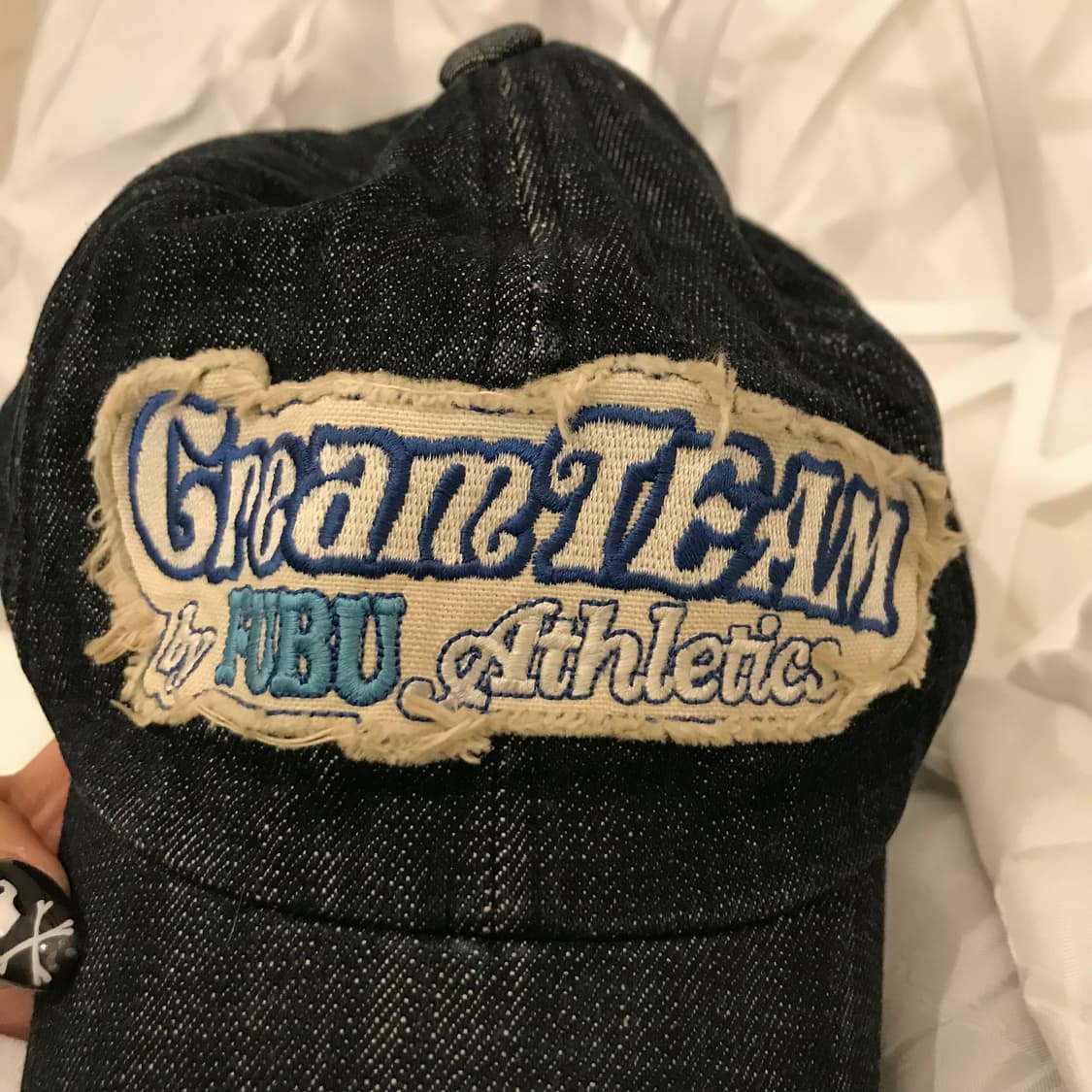 Fubu 푸부 00s Y2k 데님 캡 상품이미지3