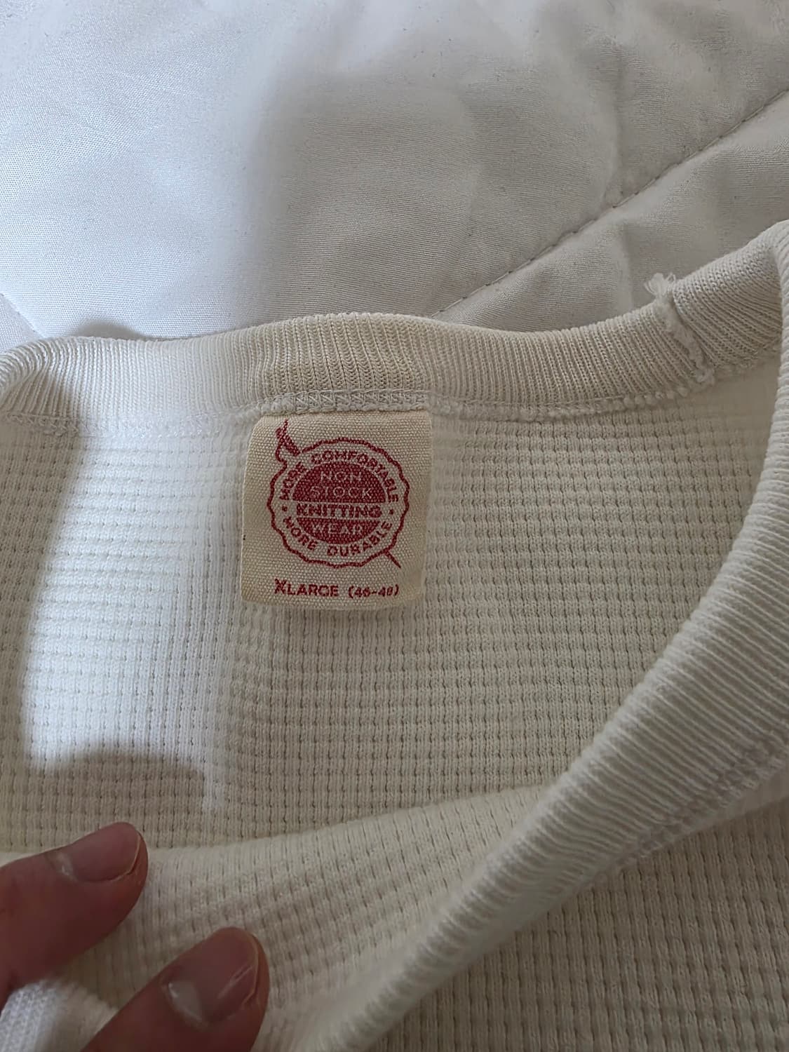 브론슨 와플티 화이트 XL 판매 상품이미지2