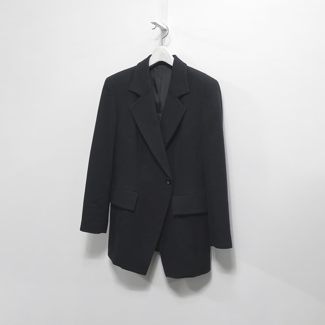 [2,66~77]KENZO 겐조 울혼방 클래식 브레스티드 자켓 상품이미지2