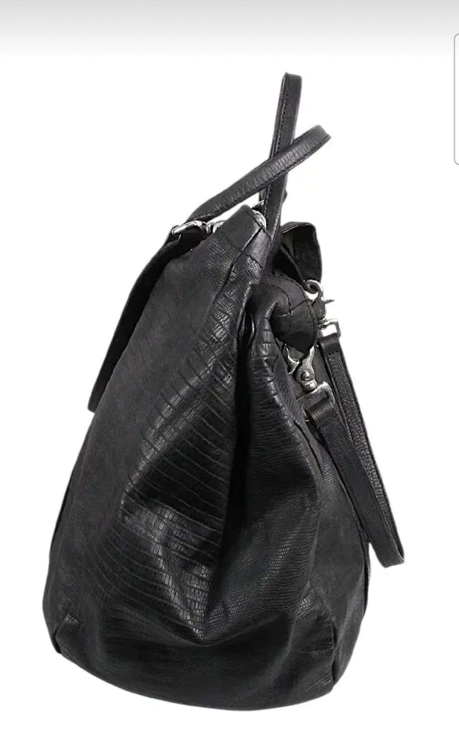 다니엘앤밥 카프스킨 크로크형압 토트백 포터 스타일 상품이미지3