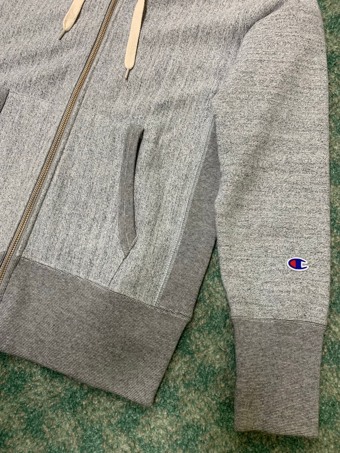 🇯🇵 Champion Reverse Weave Zip Hoodie 상품이미지2