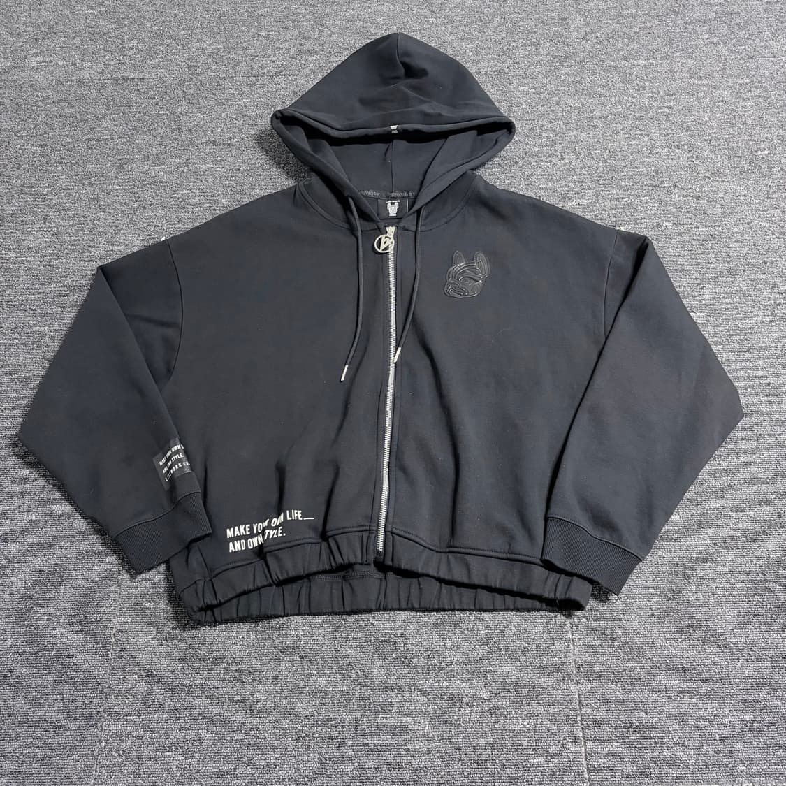 라이프워크 라독 와펜 후드집업 상품이미지1