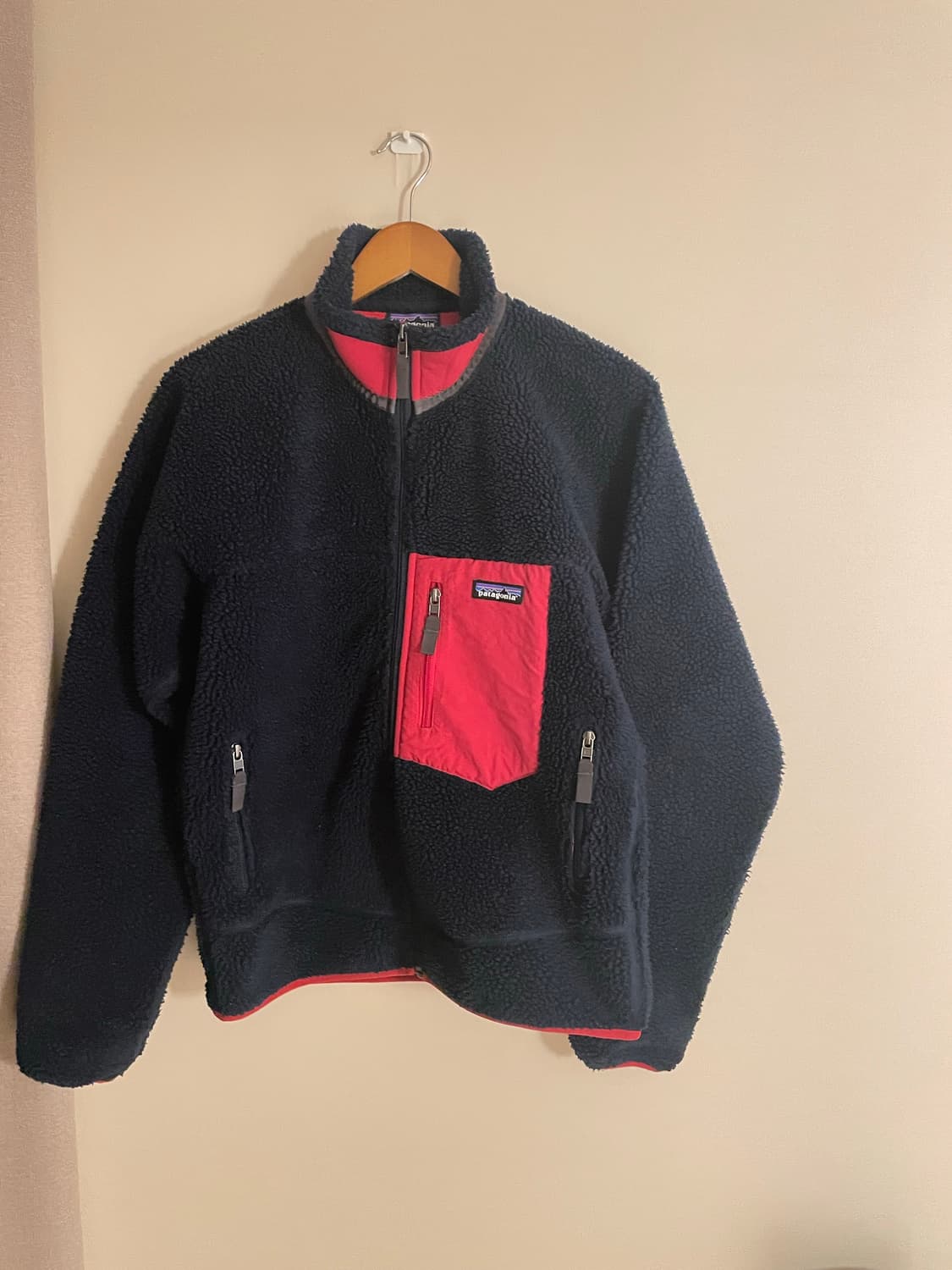 patagonia retro x 자켓 네이비 상품이미지2