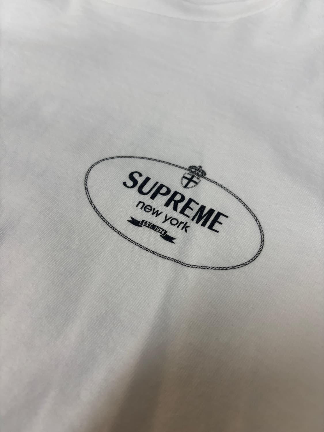 슈프림 로고 반팔 s사이즈 상품이미지3