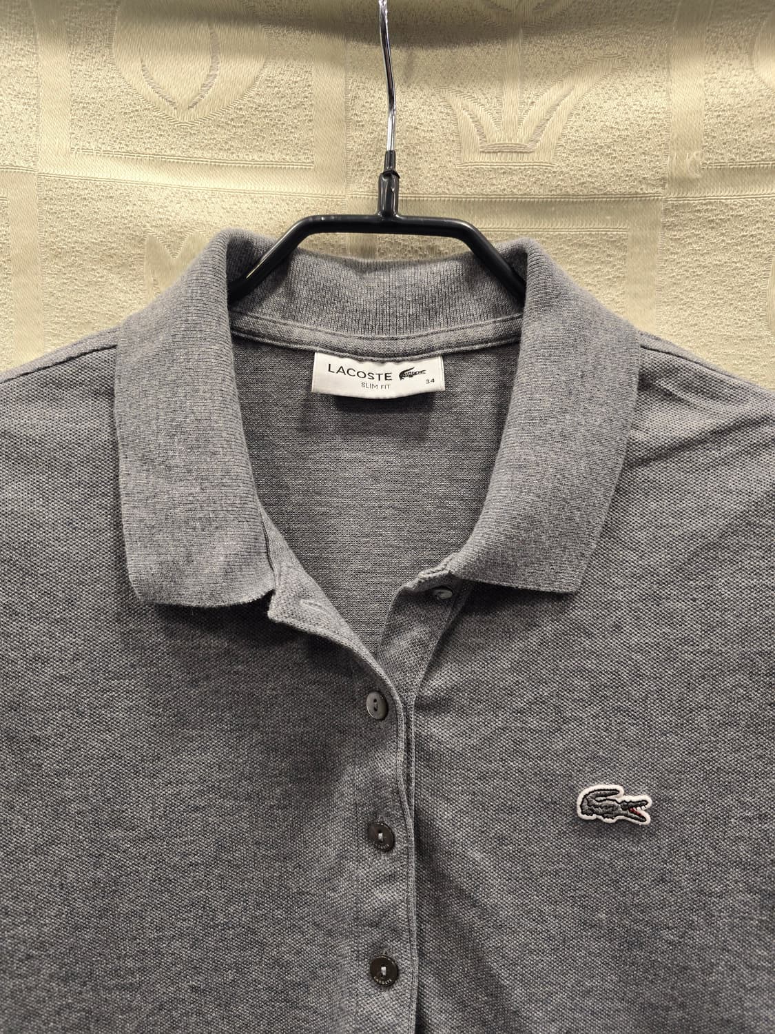 라코스테 여성 폴로 원피스 회색 34(44~55정도) 상품이미지2