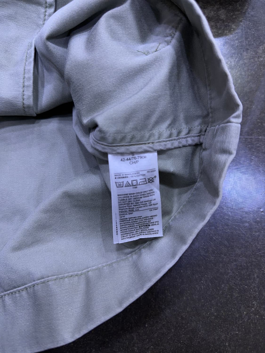 GAP 갭 빈티지 워싱 베이직 야상자켓 필드자켓 S 상품이미지9