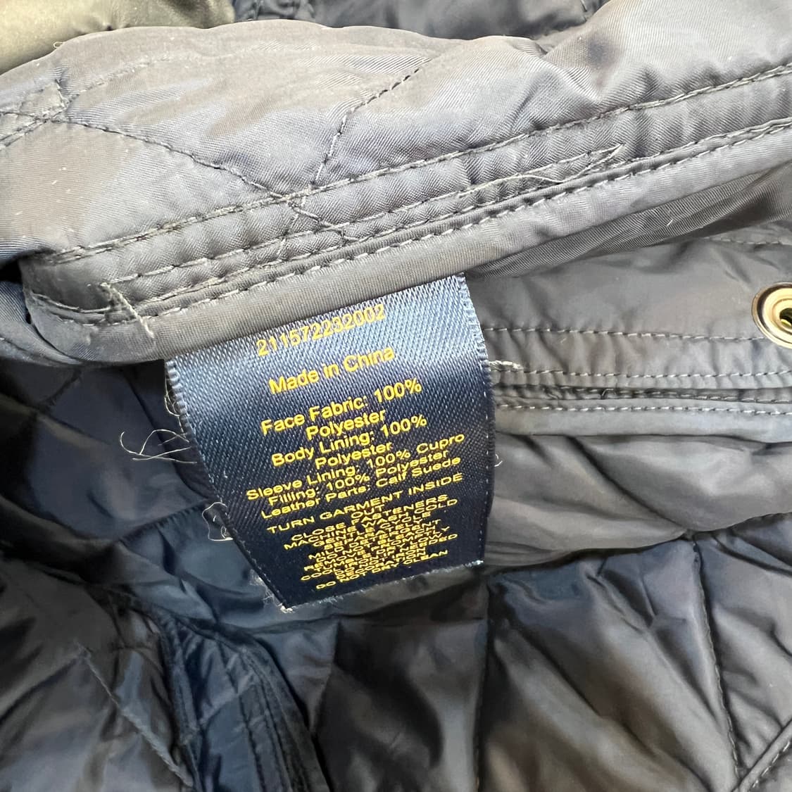 폴로 랄프로렌 퀼팅 자켓 상품이미지8