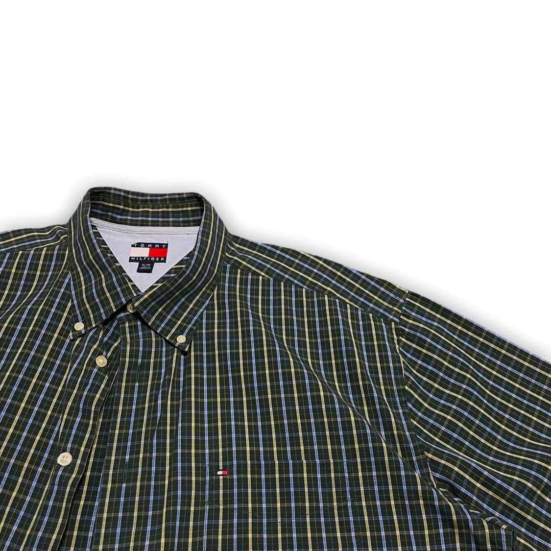 타미 체크 반팔 셔츠 상품이미지3