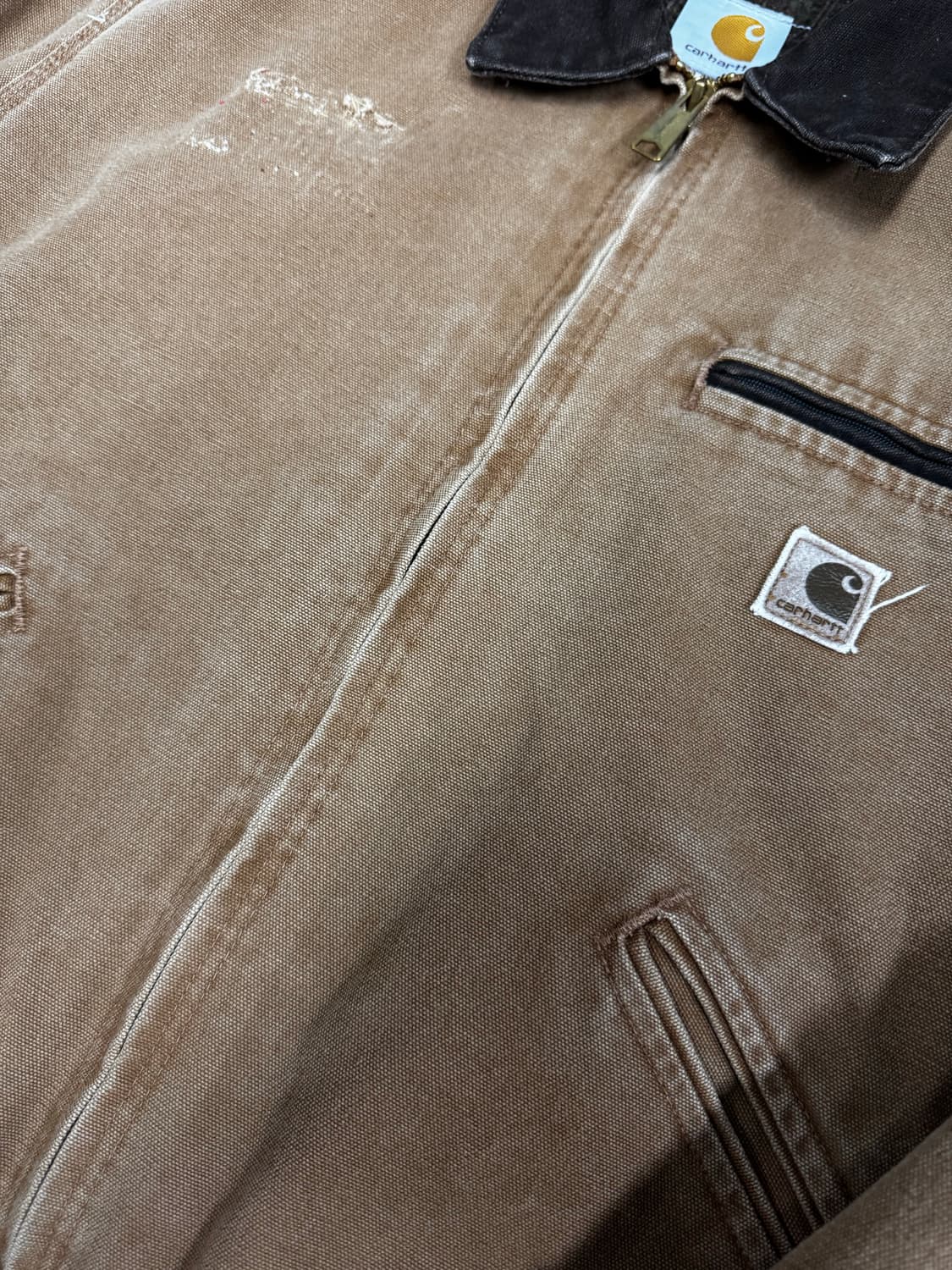 칼하트 디트로이트 자켓 j97 brn L 상품이미지6