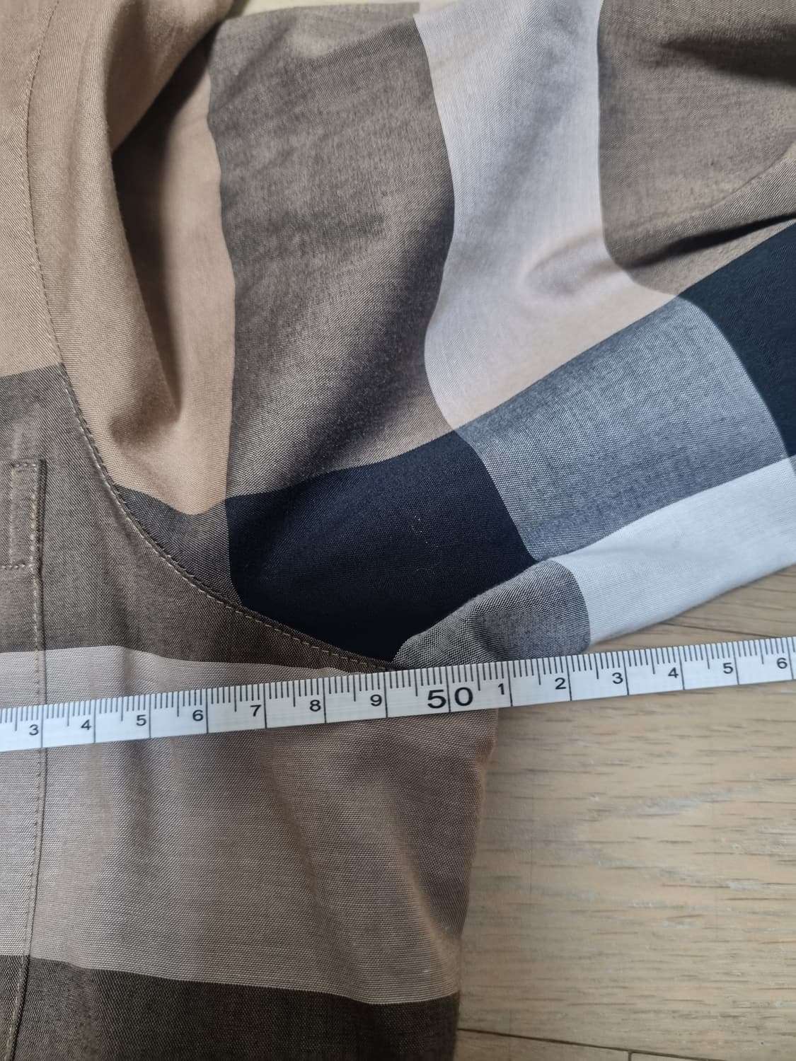 👗버버리 체크 셔츠 원피스 상품이미지5