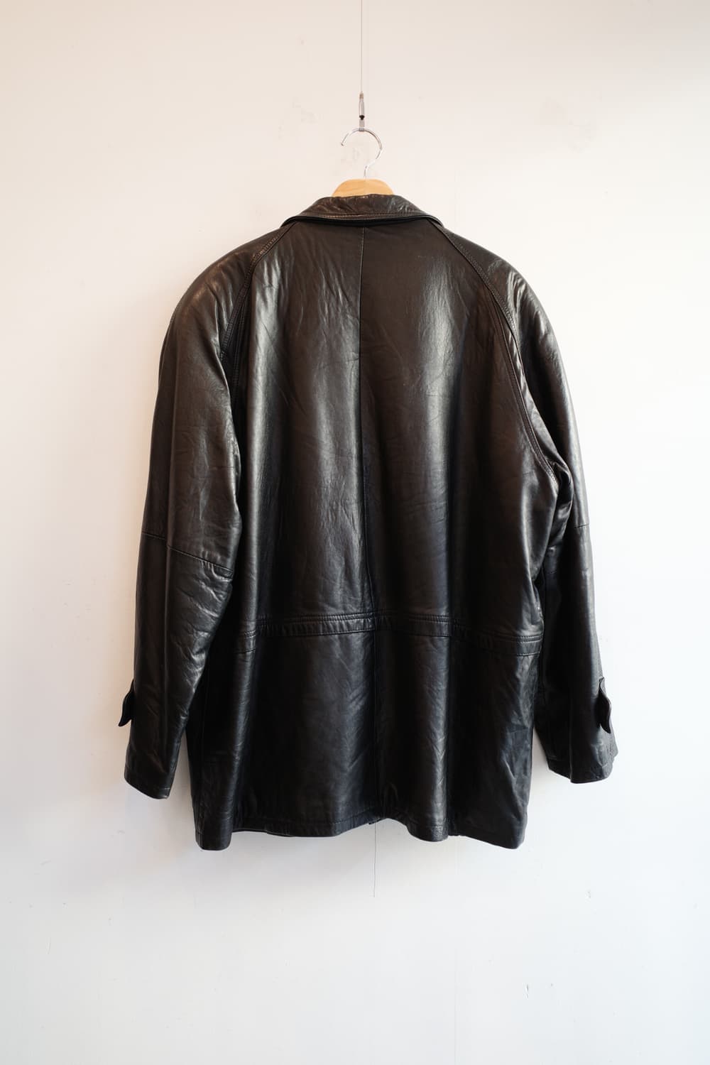 Japan brand 일본 브랜드 싱글 양가죽 코트 상품이미지7